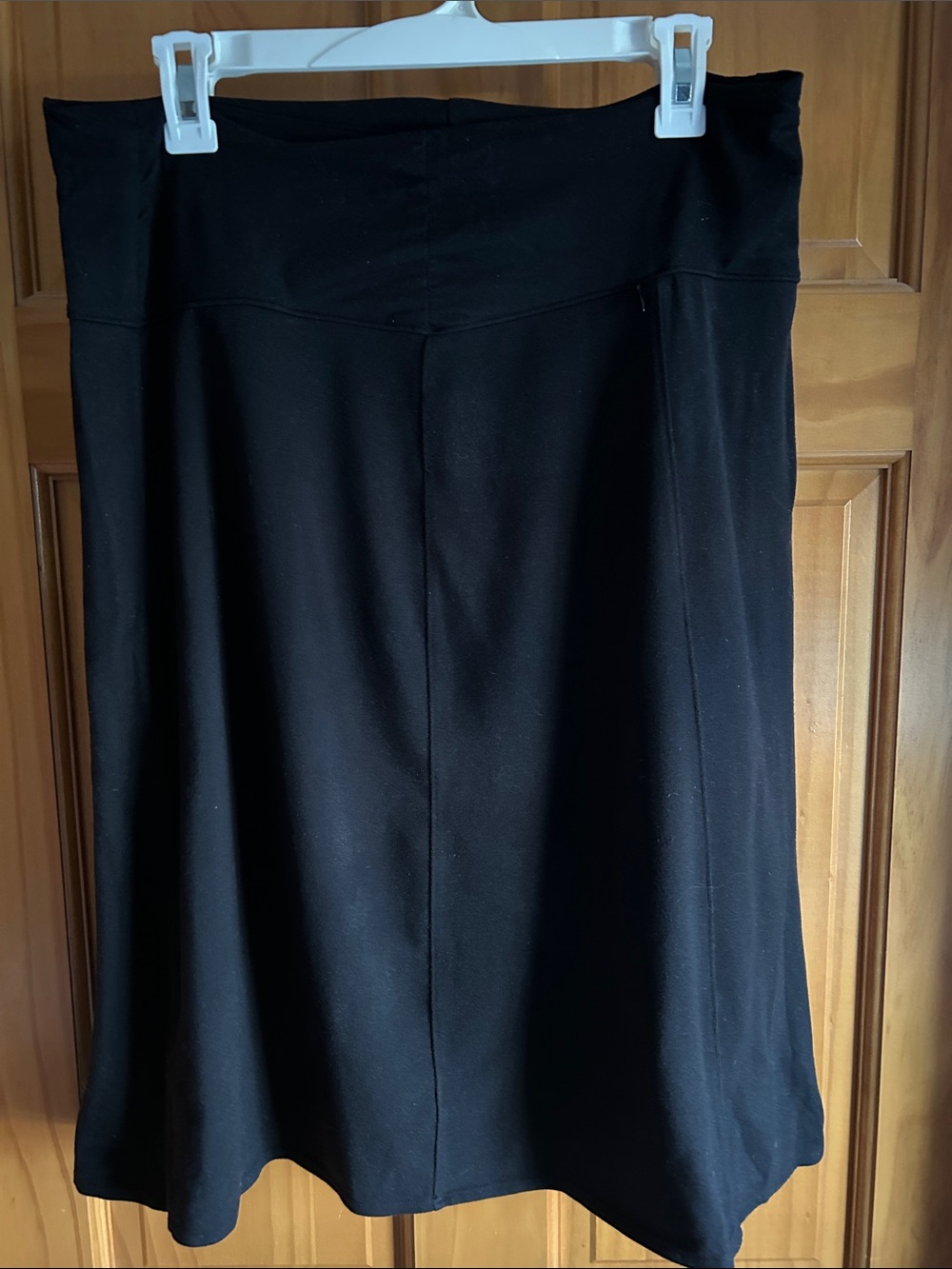 Athleta Black A-Line Skirt — Size Large Tall